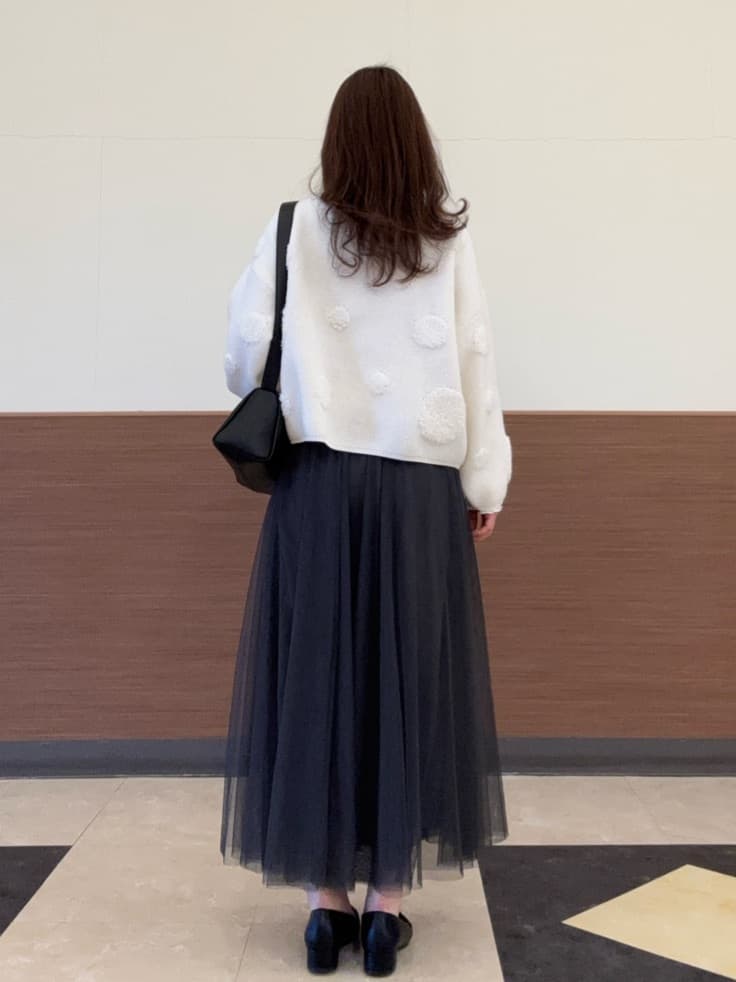 hassyさんの「SHOO･LA･RUE｜【選べる4柄】ダブルZIPで着こなし色々 柄カーディガン」を使ったコーディネート