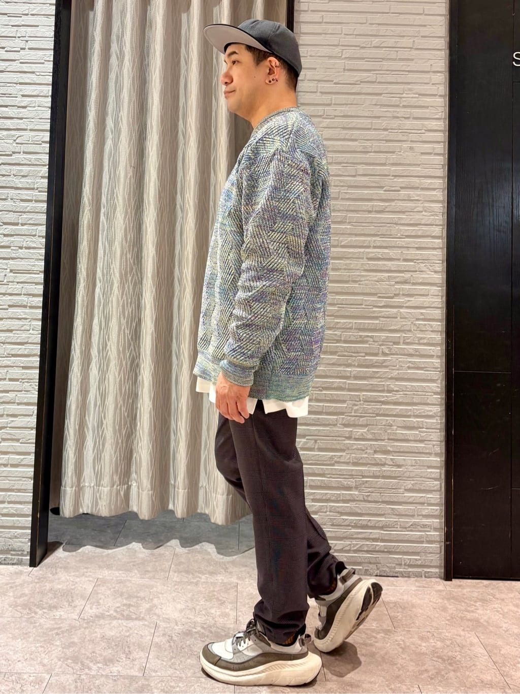 Pーyamaさんの「THE SHOP TK｜【頑張りすぎないオシャレ】ミックスヤーンニット　洗濯機OK／軽量」を使ったコーディネート
