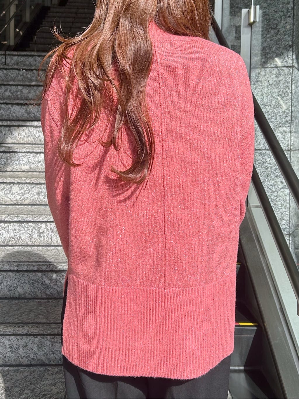 Risaさんの「OPAQUE.CLIP｜ウォームタッチ イージーテーパードパンツ【洗濯機洗OK／ストレッチ】」を使ったコーディネート