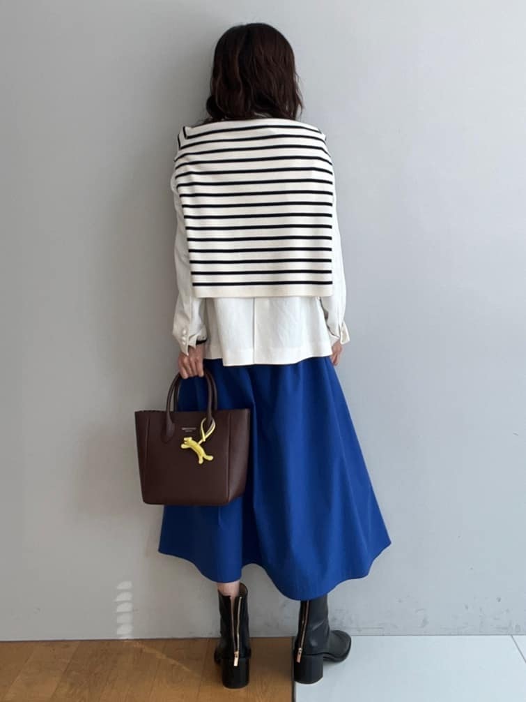 misaさんの「DRESSTERIOR｜【セットアップ可】リネンブレンドダブルブレストジャケット」を使ったコーディネート