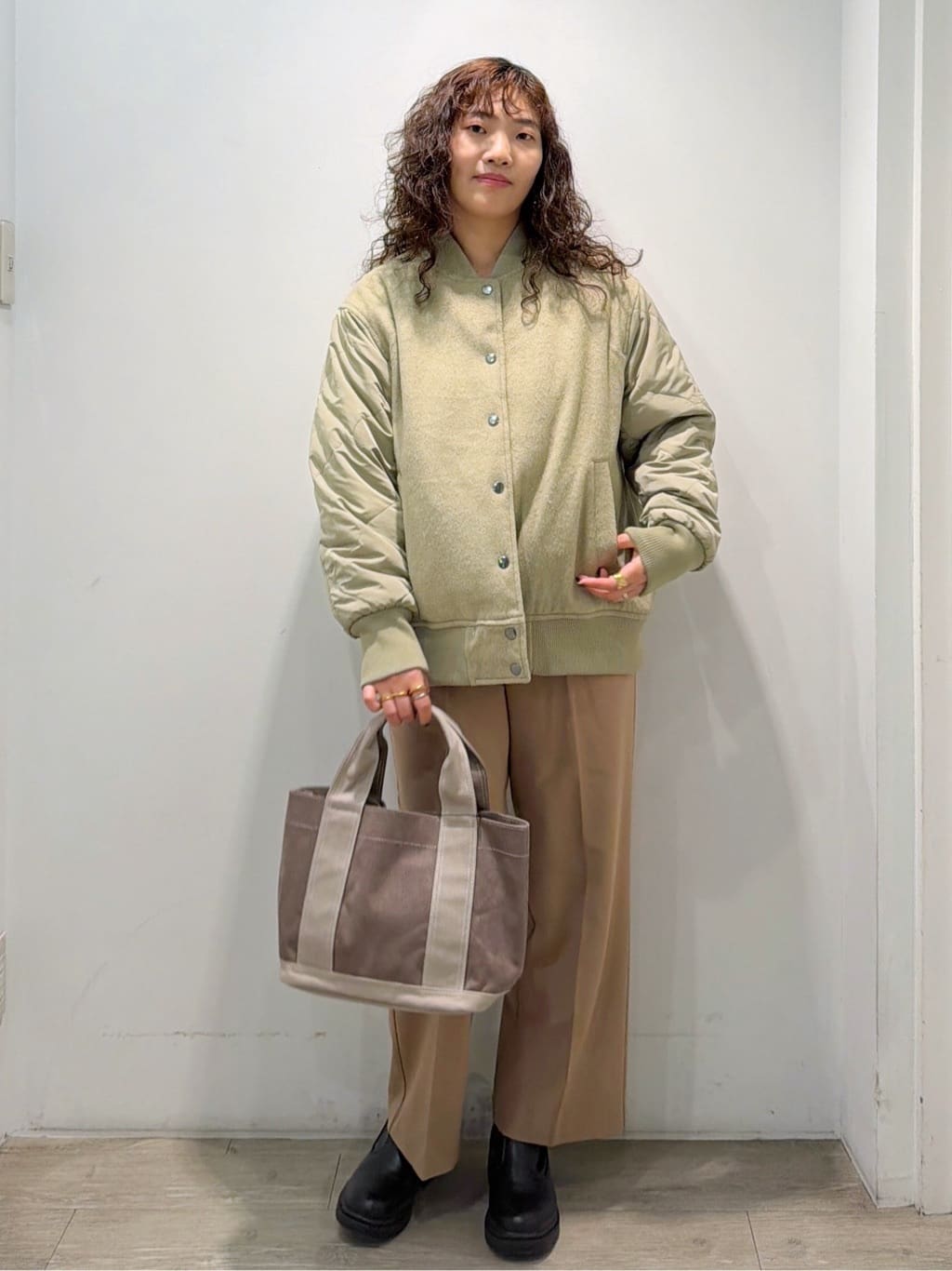 sumicaさんの「OPAQUE.CLIP｜《リバーシブル》キルティングブルゾン」を使ったコーディネート
