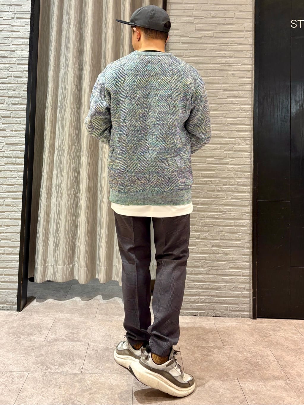 Pーyamaさんの「THE SHOP TK｜【頑張りすぎないオシャレ】ミックスヤーンニット　洗濯機OK／軽量」を使ったコーディネート