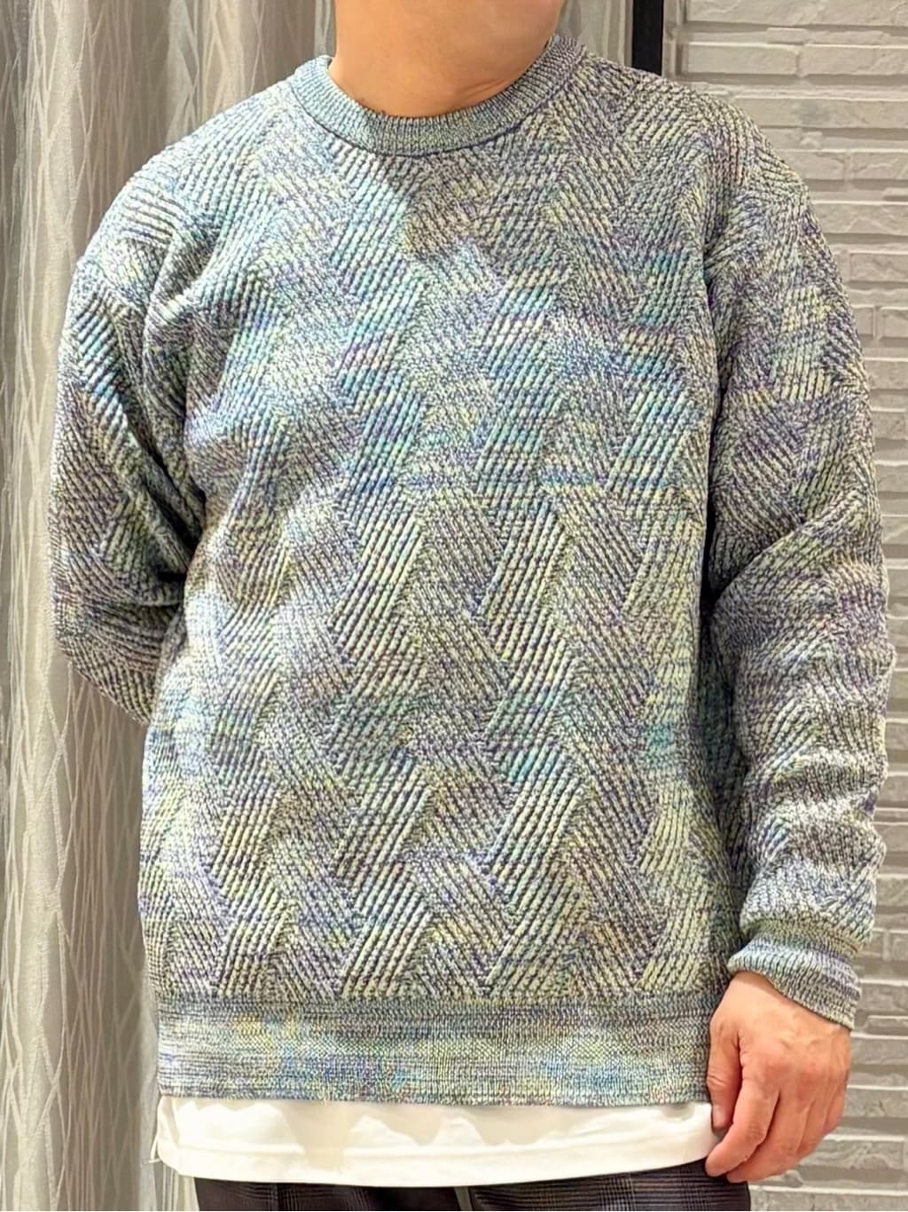 Pーyamaさんの「THE SHOP TK｜【頑張りすぎないオシャレ】ミックスヤーンニット　洗濯機OK／軽量」を使ったコーディネート