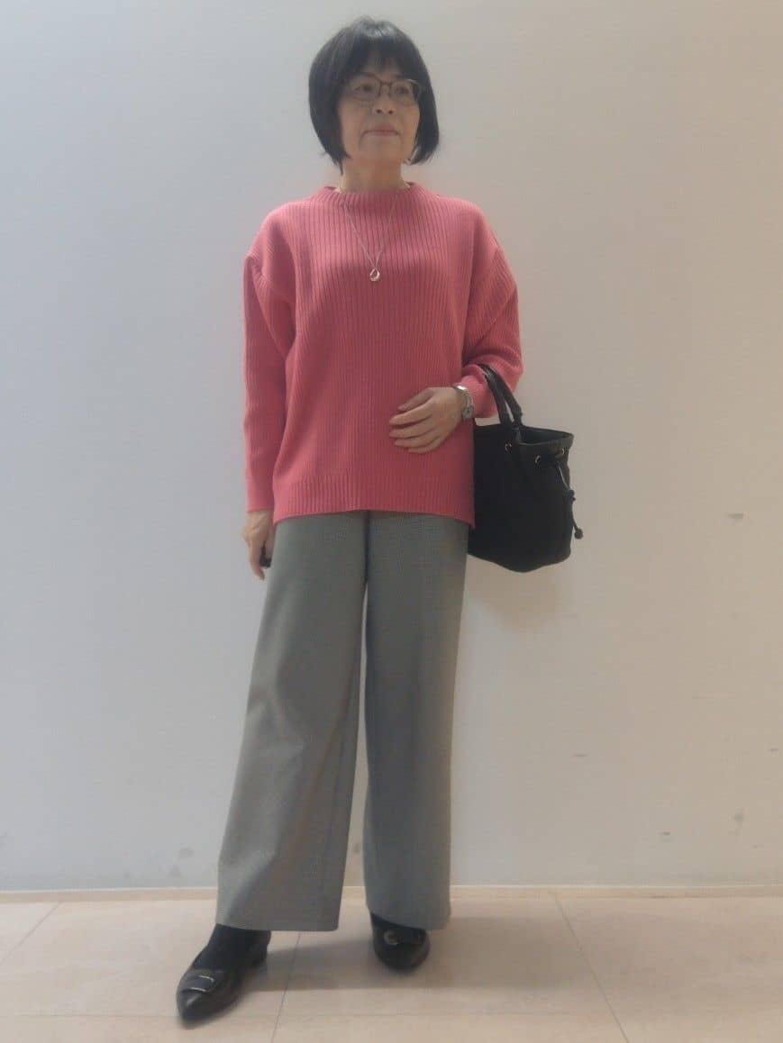 tokuさんの「Reflect｜【裏起毛／ゆったりシルエット】ストレートワイドパンツ」を使ったコーディネート