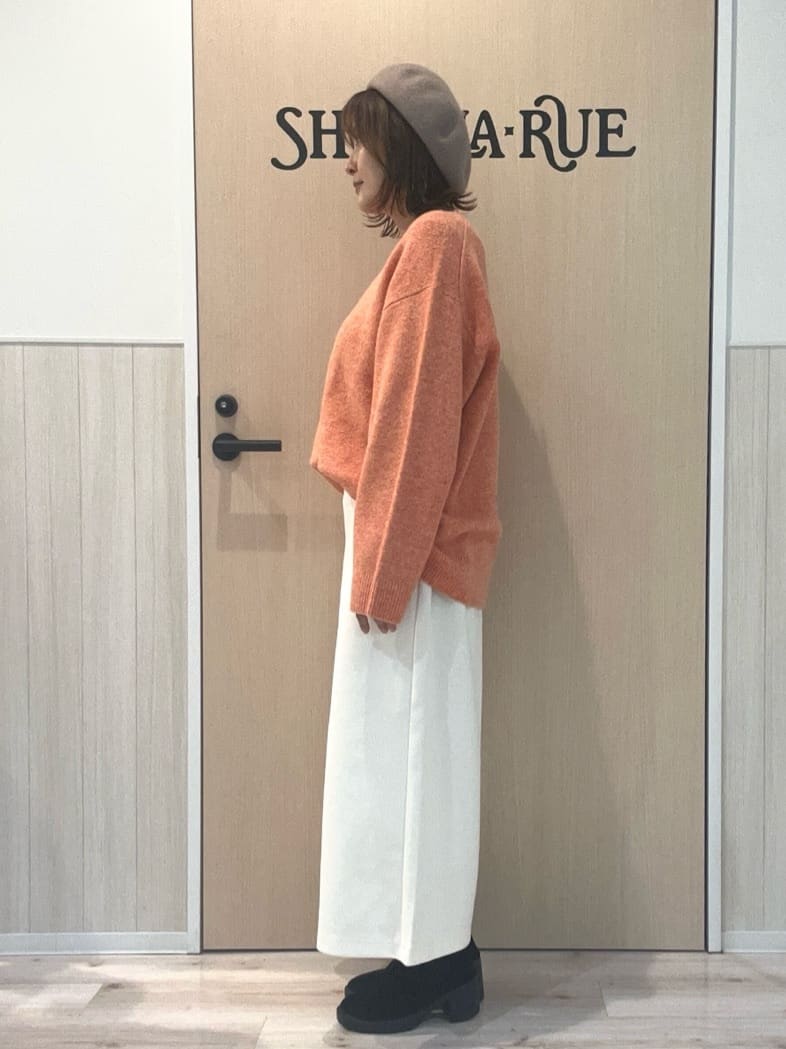 funafunaさんの「SHOO･LA･RUE｜【高レビュー】ウエストゴムで穿きやすい　ガウチョパンツ」を使ったコーディネート