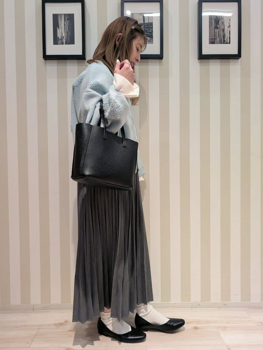 otaさんの「SHOO･LA･RUE｜【洗濯機可/S-LL】ほどよいゆとりの もちっとやわらかリブニット」を使ったコーディネート