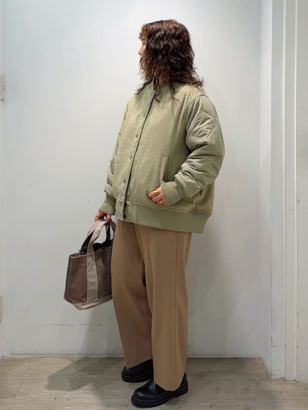 sumicaさんの「OPAQUE.CLIP｜《リバーシブル》キルティングブルゾン」を使ったコーディネート
