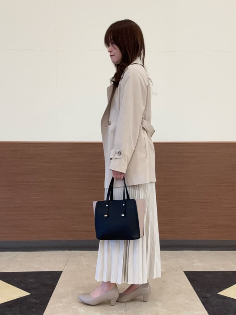 hassyさんの「SHOO･LA･RUE｜【毛玉になりにくい/洗濯機可/S-LL】お袖パールの上品ニット」を使ったコーディネート
