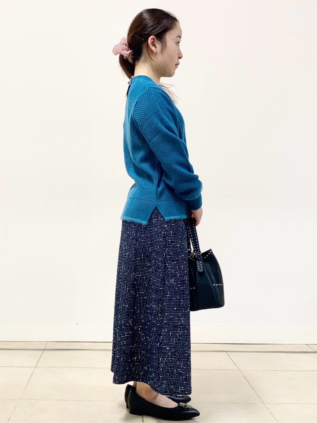 tomominさんの「Reflect｜【SS-4Lサイズ／衿が顔に当たらない◎】スタンドネックミドルコート」を使ったコーディネート