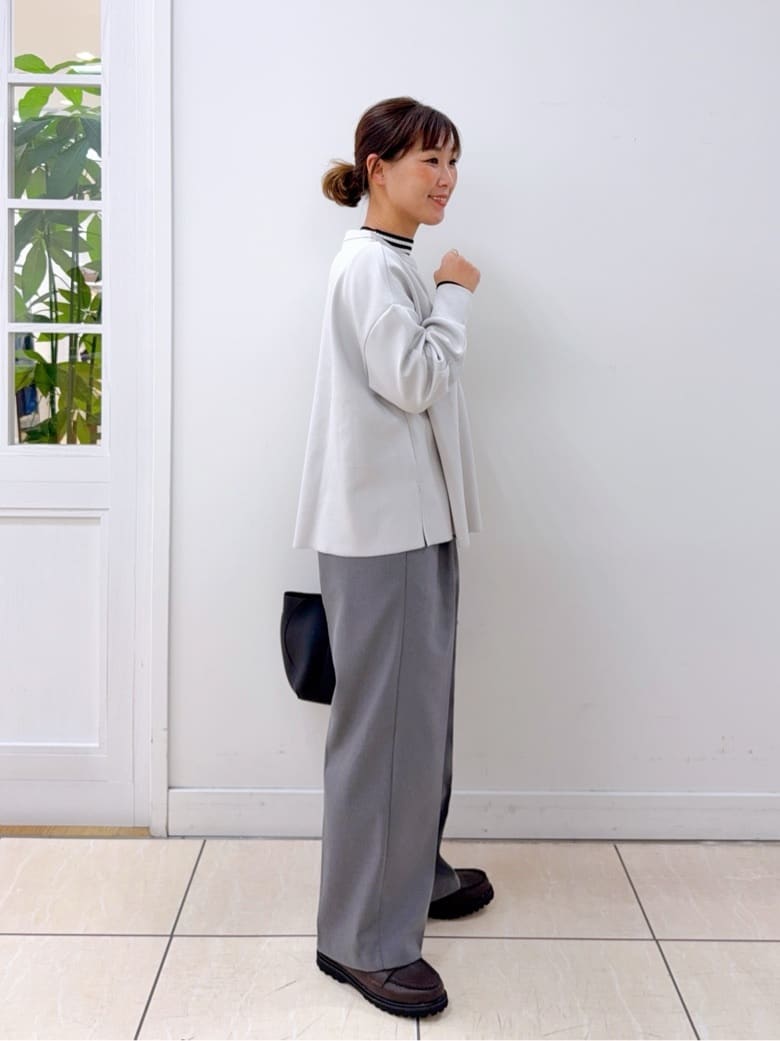 Osawaさんの「Dessin｜【洗える】リブタートルネックニット」を使ったコーディネート
