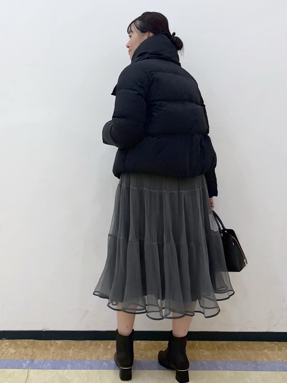 akariさんの「index｜KAWADAダウンショートコート【撥水／洗濯機OK／静電気防止裏地】《XS～LL》」を使ったコーディネート