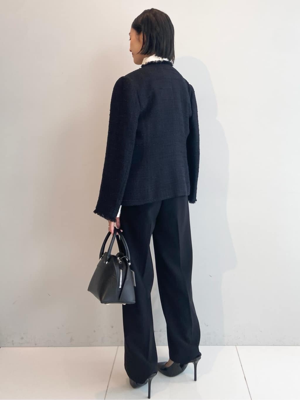 AYAさんの「UNTITLED｜【仕事着/スーツ】ファンシーツイード ジャケット」を使ったコーディネート