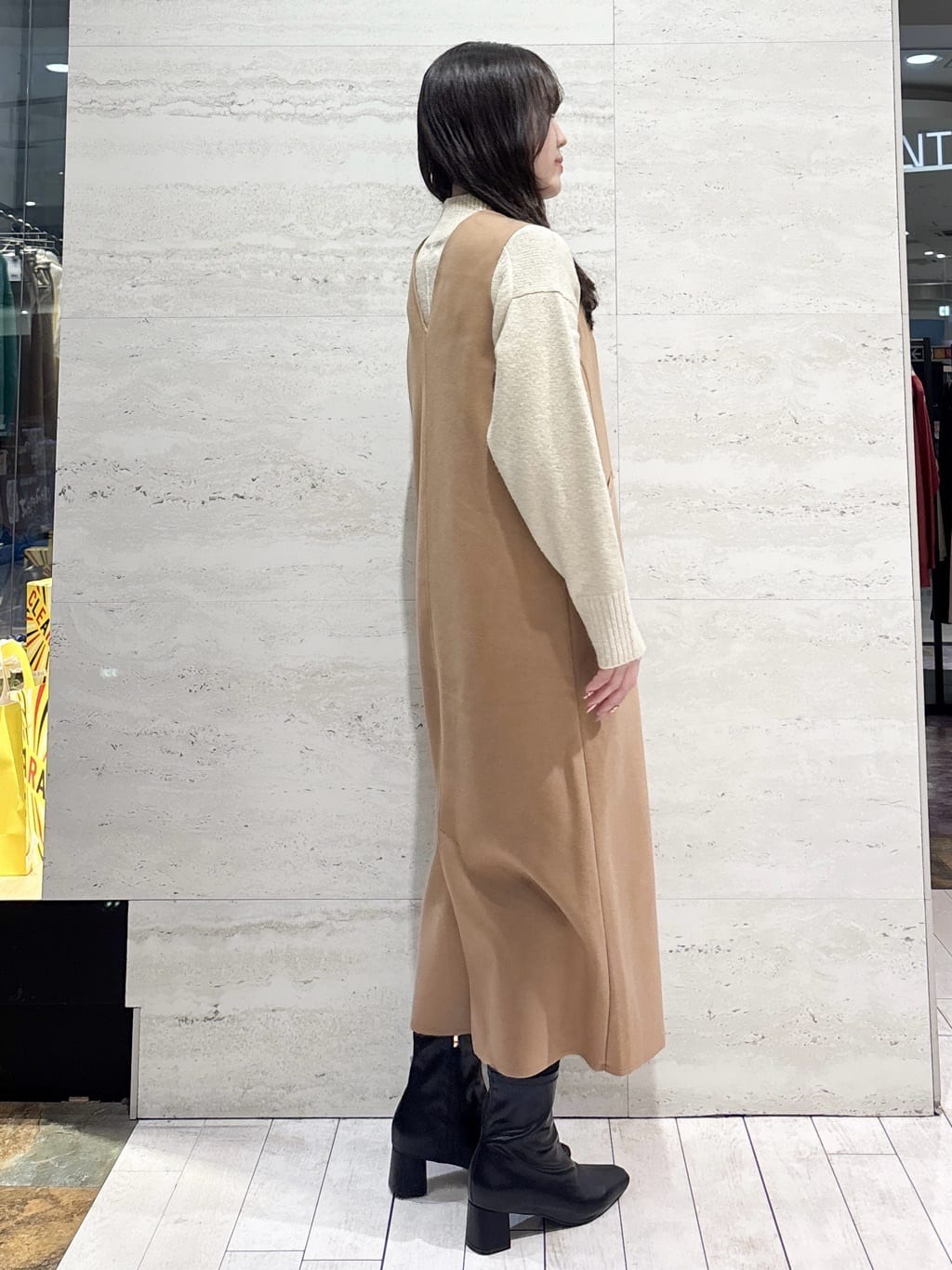 かほさんの「OPAQUE.CLIP｜ベーシックショートブーツ【THEシリーズ／抗菌防臭加工】」を使ったコーディネート