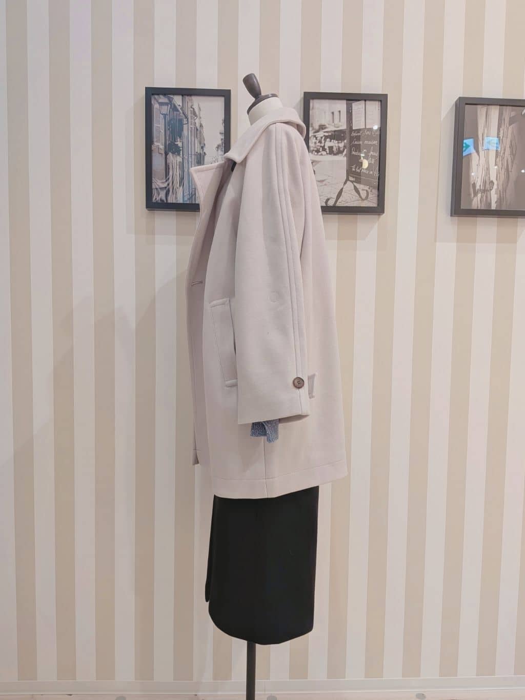 naoさんの「SHOO･LA･RUE｜【S-LL】きらっと華やぐ　大人のスパンコールニット」を使ったコーディネート