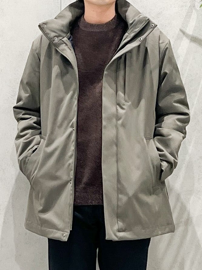 SHI-MAさんの「THE SHOP TK｜【3WAY】中綿ライナー付き カルゼコート　洗濯機OK/ON・OFF対応」を使ったコーディネート