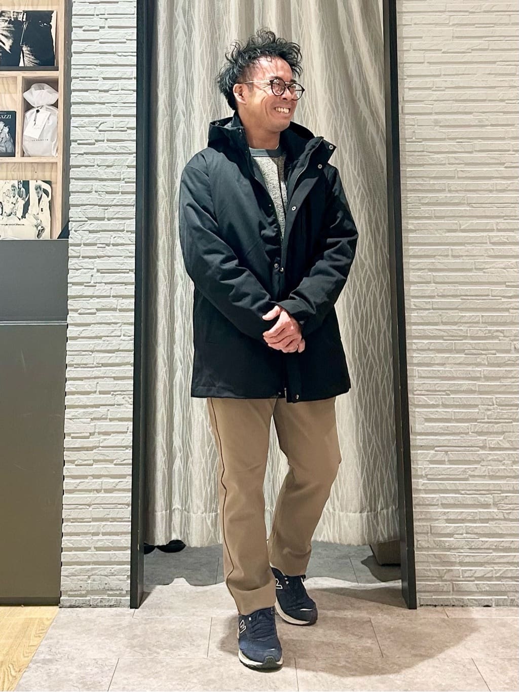 KENJI Iさんの「THE SHOP TK｜【3WAY】中綿ライナー付き カルゼコート　洗濯機OK/ON・OFF対応」を使ったコーディネート
