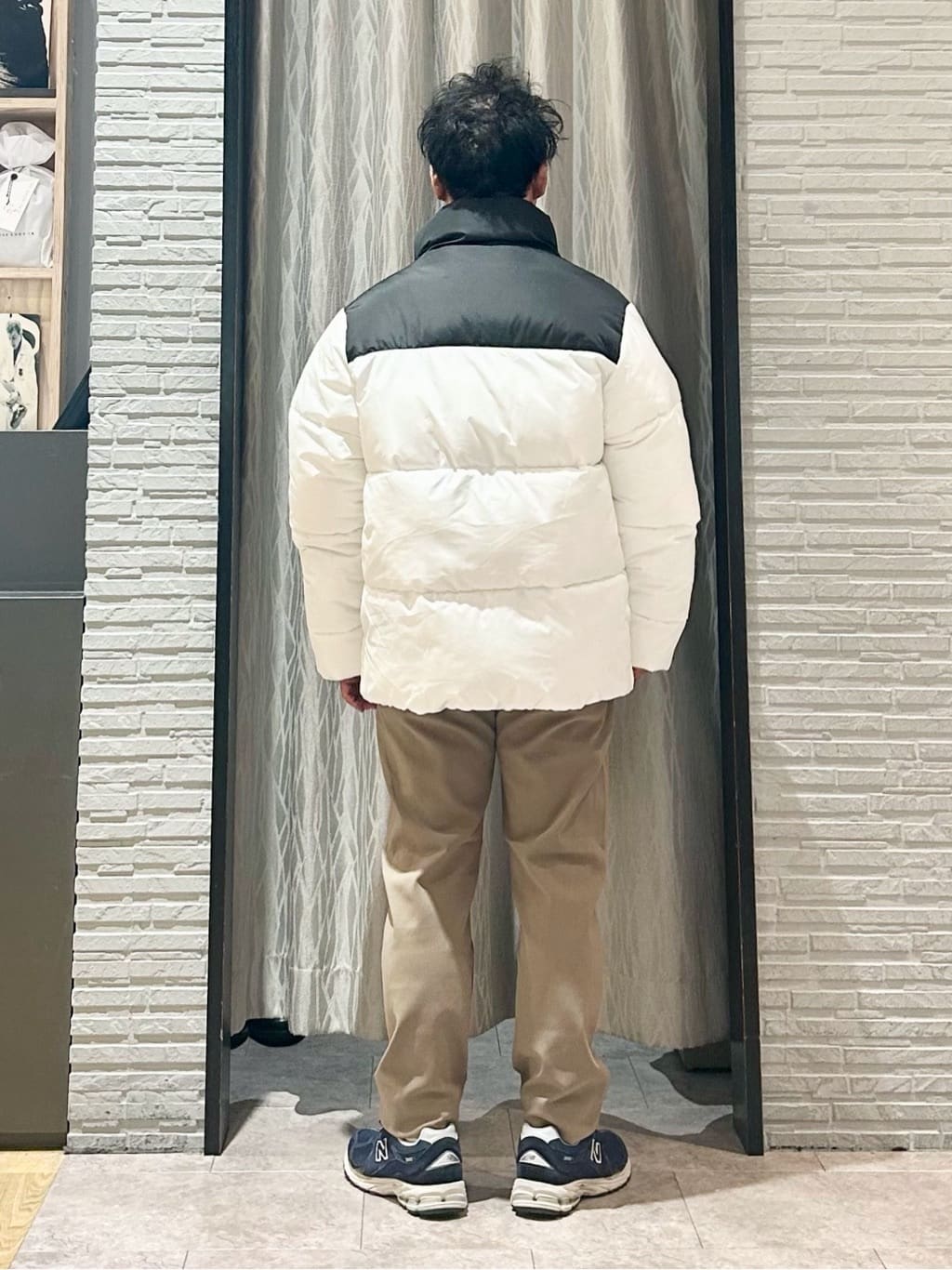 KENJI Iさんの「THE SHOP TK｜【撥水/洗濯機可】寒い季節でも快適 中綿スタンドブルゾン」を使ったコーディネート