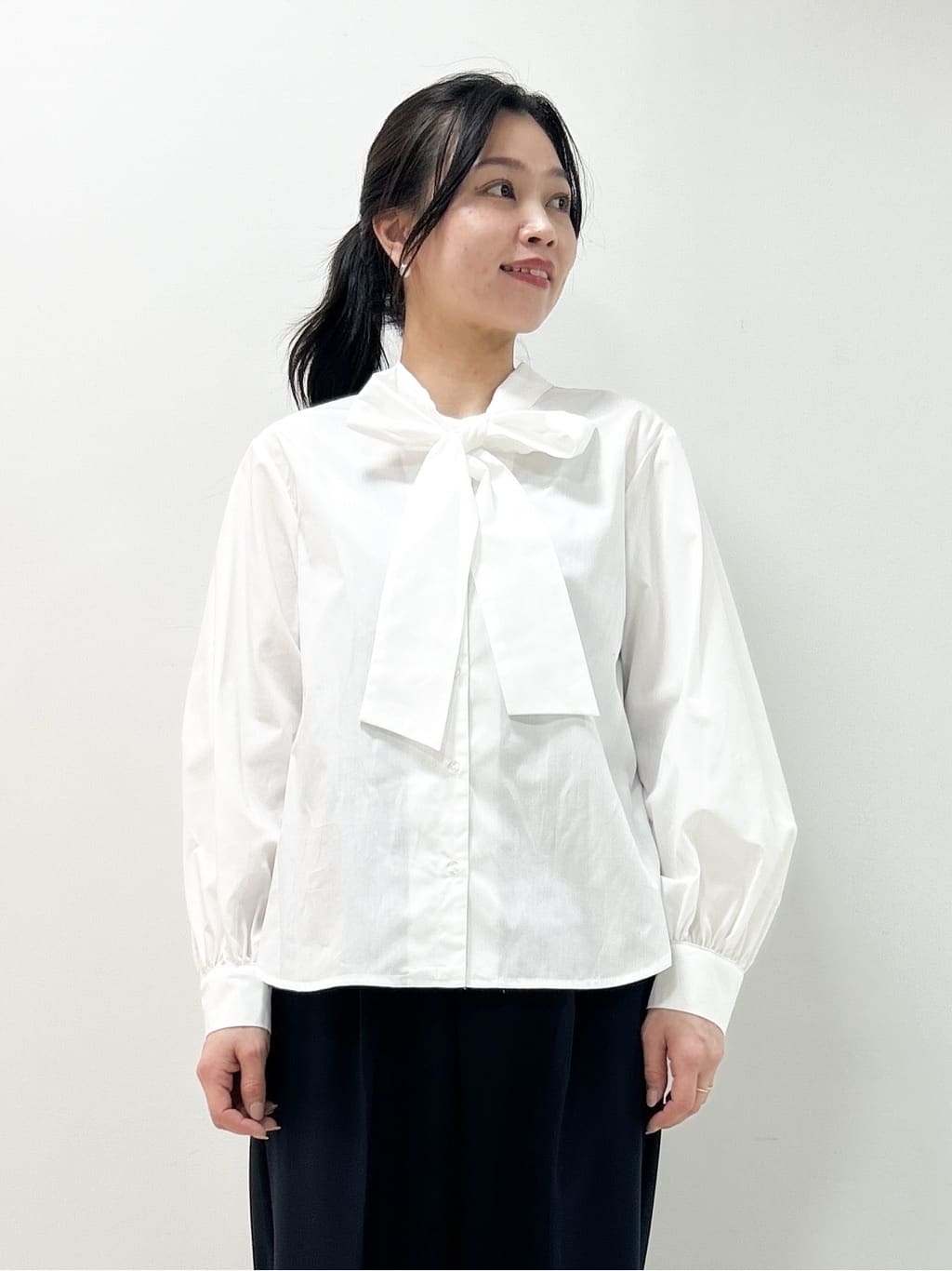 Kaiさんの「Dessin｜【入卒/セレモニー】ボウタイリボンブラウス」を使ったコーディネート