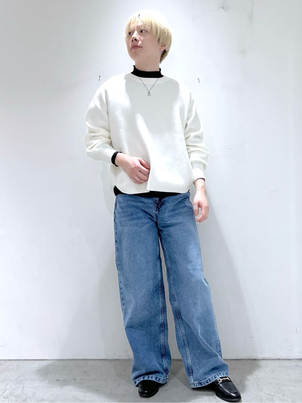 JINさんの「OPAQUE.CLIP｜デザインハートモチーフ スライドネックレス」を使ったコーディネート
