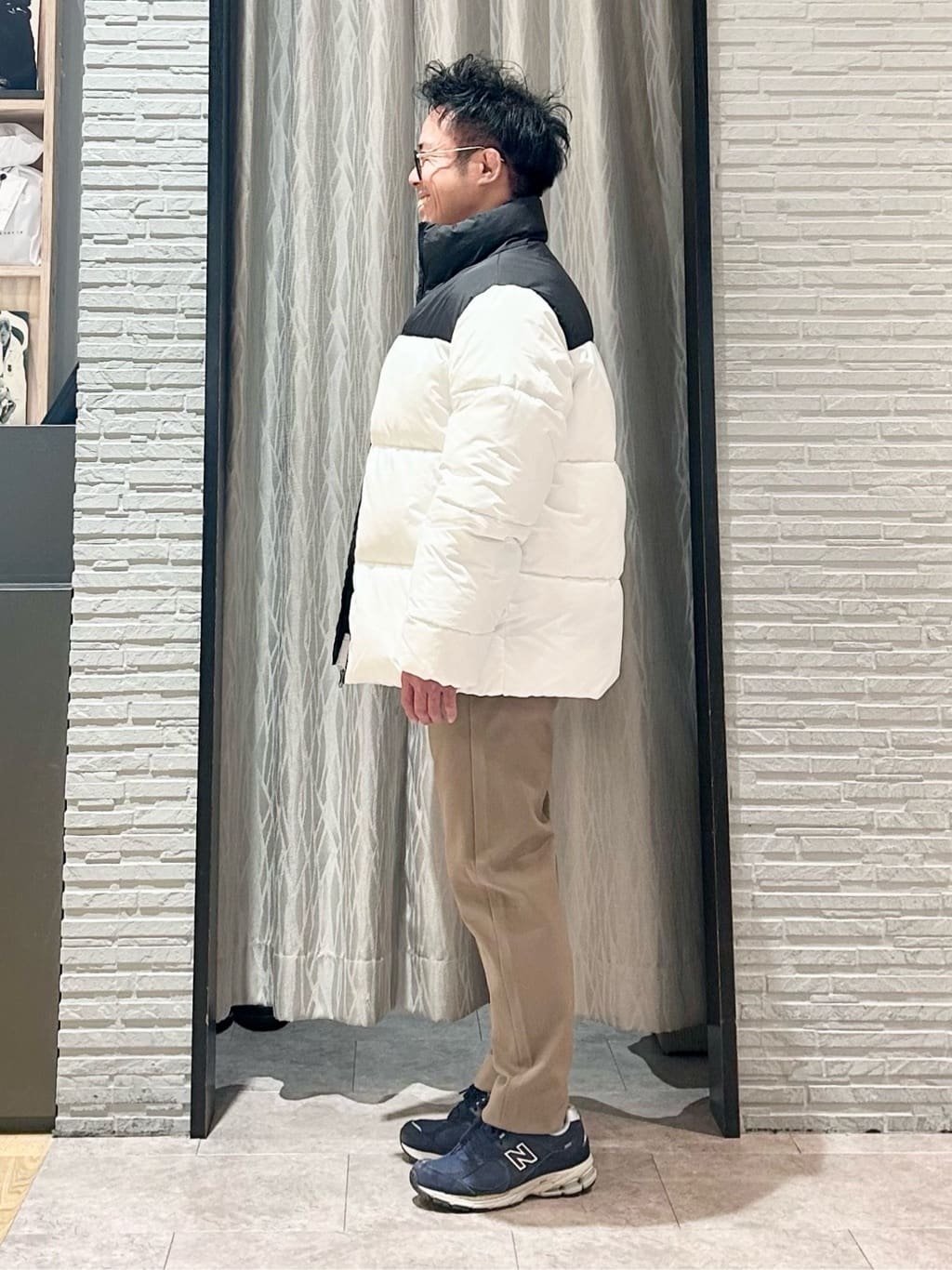 KENJI Iさんの「THE SHOP TK｜【撥水/洗濯機可】寒い季節でも快適 中綿スタンドブルゾン」を使ったコーディネート
