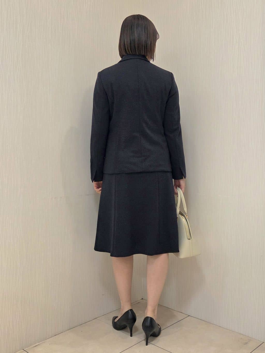 naokoさんの「UNTITLED｜【洗えるスーツ／ストレッチ】ウール混ジャージ テーラードジャケット」を使ったコーディネート