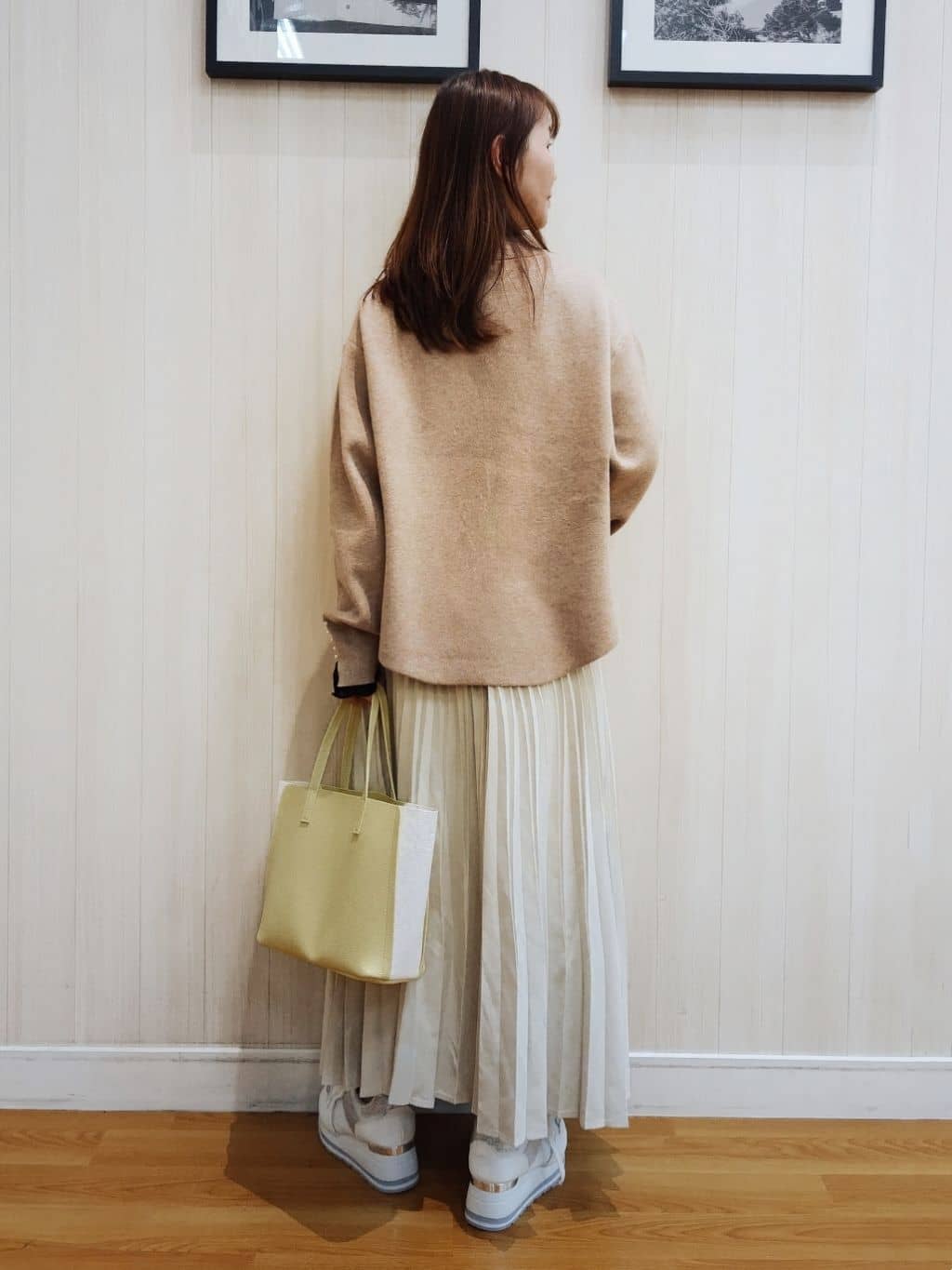 yseさんの「SHOO･LA･RUE｜サークルキラキラネックレス」を使ったコーディネート