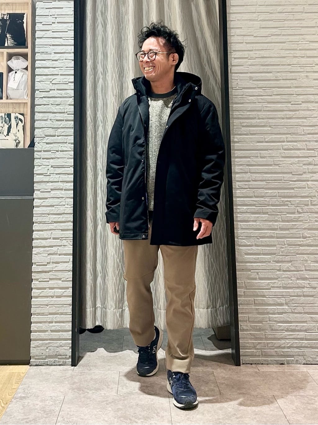 KENJI Iさんの「THE SHOP TK｜【3WAY】中綿ライナー付き カルゼコート　洗濯機OK/ON・OFF対応」を使ったコーディネート