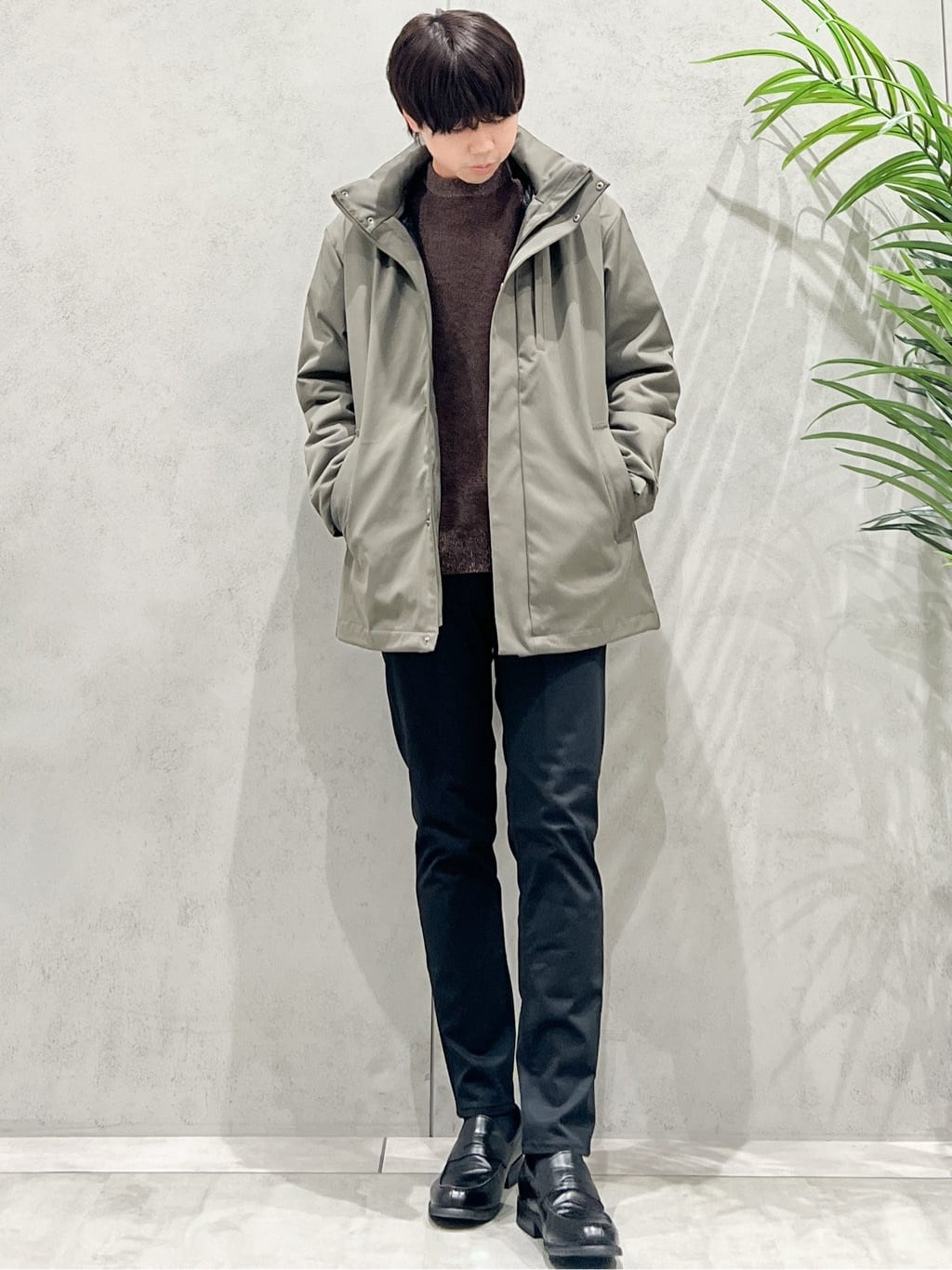 SHI-MAさんの「THE SHOP TK｜【3WAY】中綿ライナー付き カルゼコート　洗濯機OK/ON・OFF対応」を使ったコーディネート