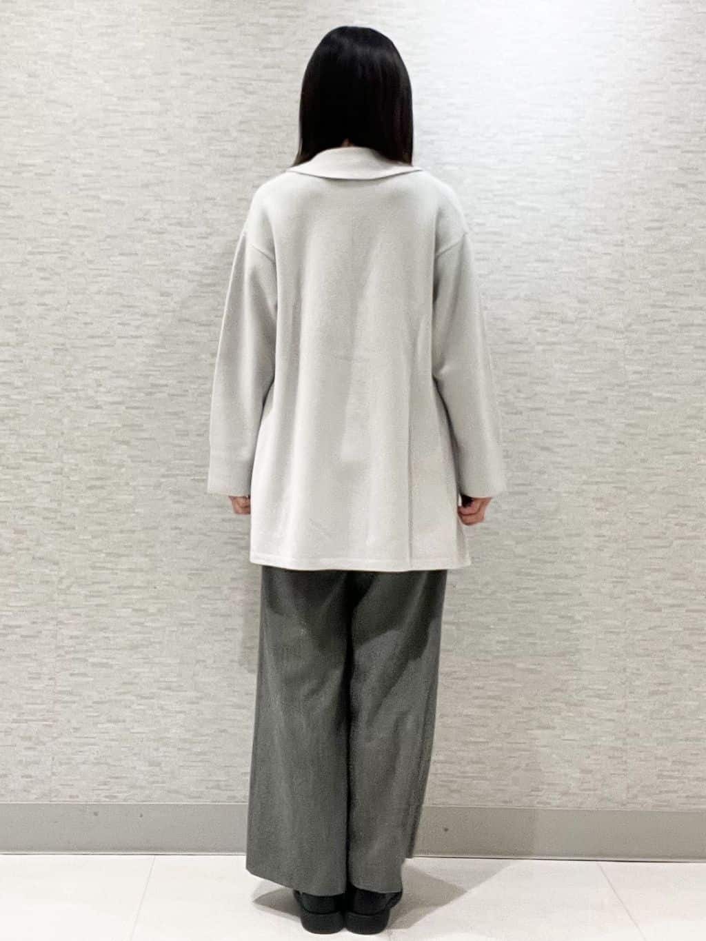 marikoさんの「Reflect｜【ライトアウター／気軽な羽織に◎】オフボディカーディガン」を使ったコーディネート