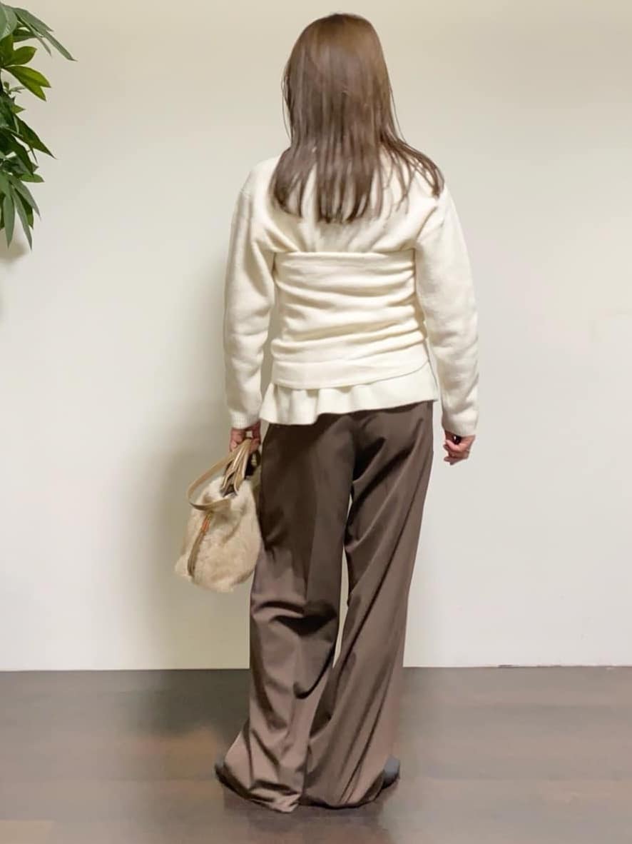 tomoさんの「UNTITLED｜【ロング丈/軽やか】テーラード　リバーコート」を使ったコーディネート
