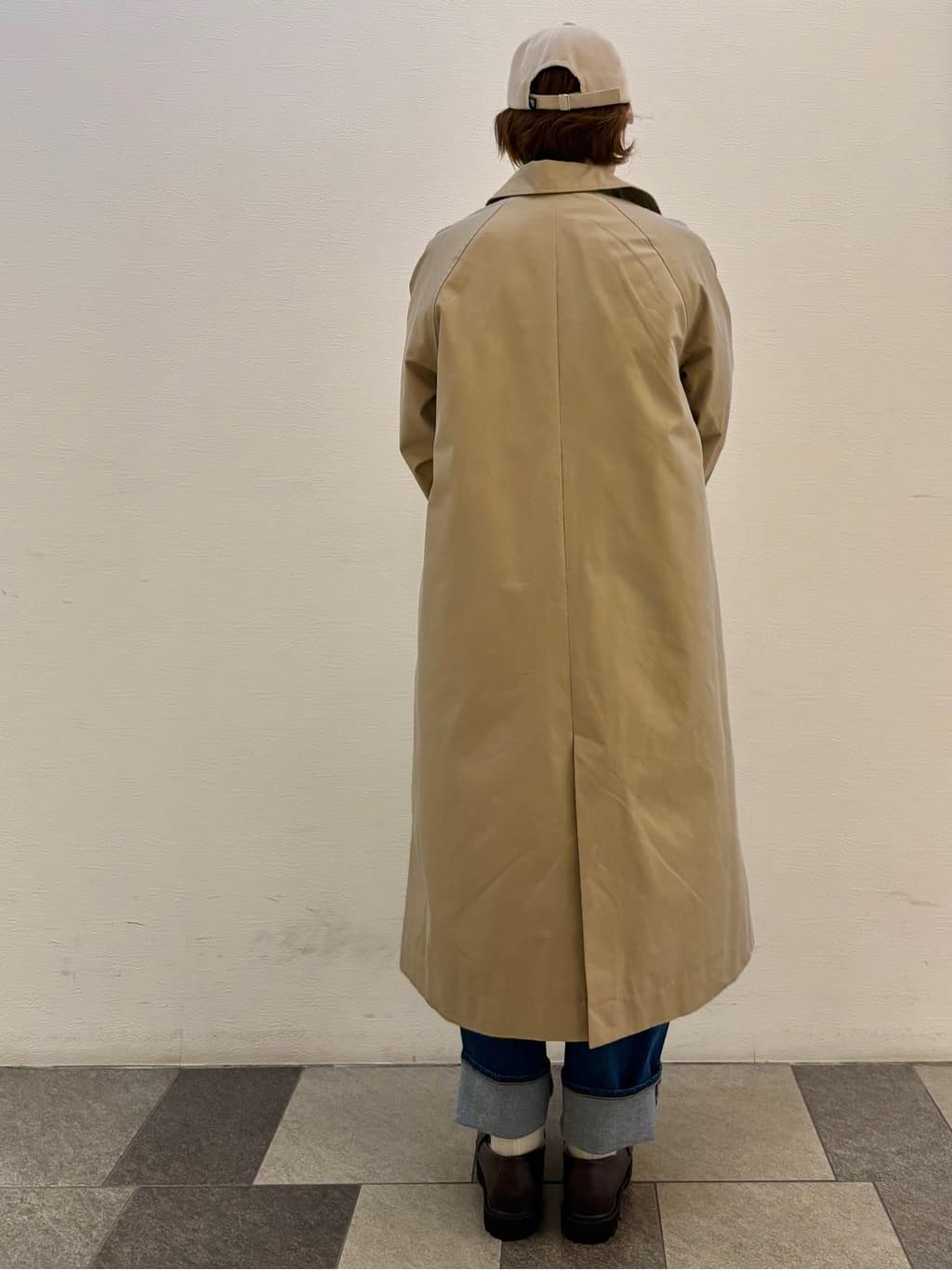 Haruさんの「Dessin｜シャンブレースプリングコート」を使ったコーディネート