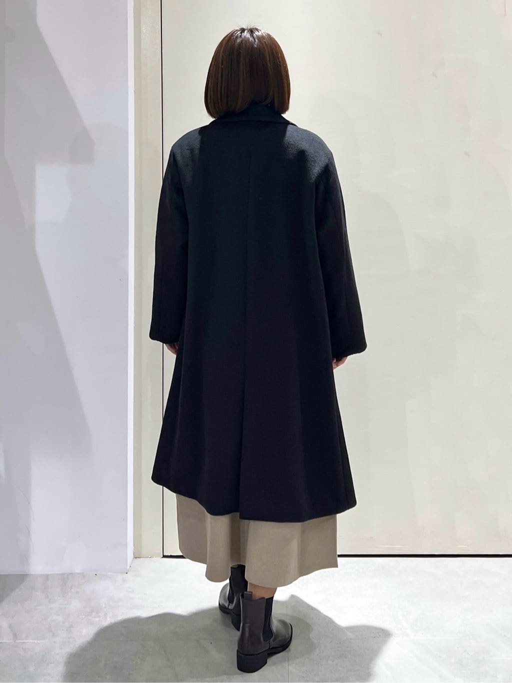 Unaさんの「OPAQUE.CLIP｜カシミヤブレンドウールチェスターコート」を使ったコーディネート