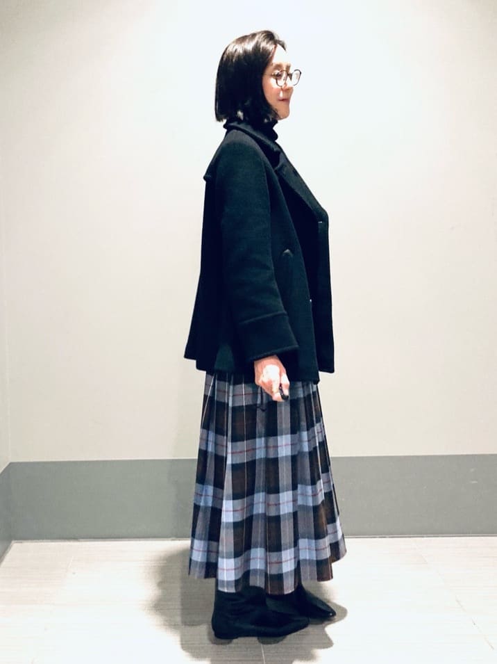 Furuさんの「DRESSTERIOR｜シルクブレンドメリノウールリブプルオーバー」を使ったコーディネート