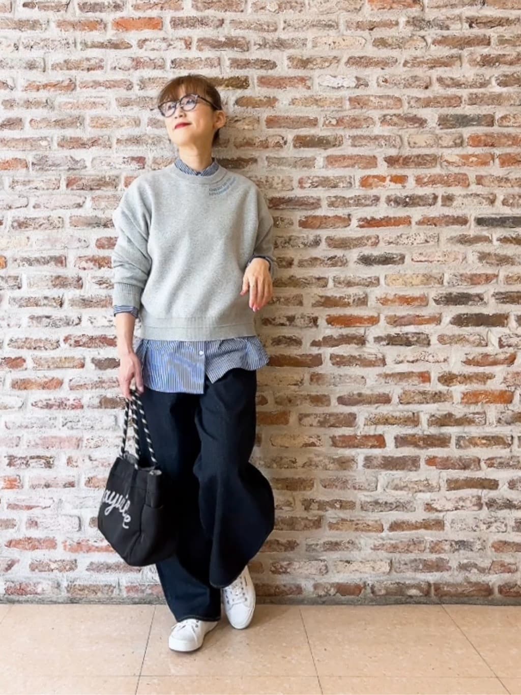 Yasucoさんの「Dessin｜【ユニセックス/洗える】ロゴ刺繍入りコットンジャカード」を使ったコーディネート