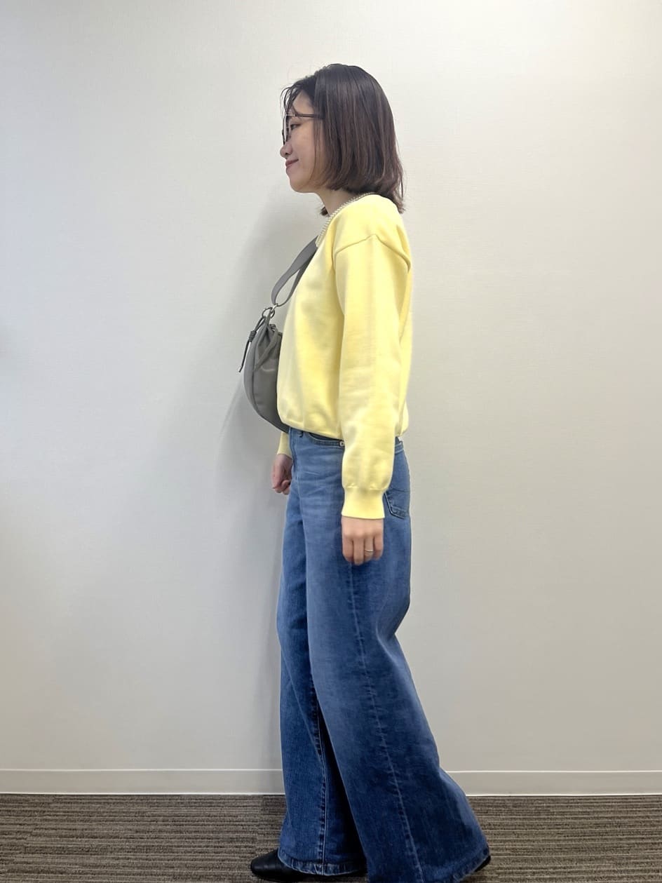 saoriさんの「パール調チャーム付きショルダー」を使ったコーディネート