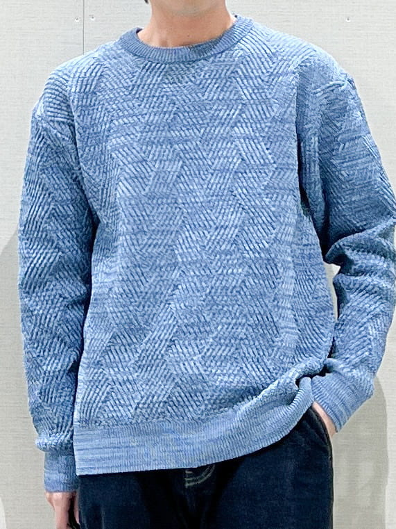 SHI-MAさんの「THE SHOP TK｜【頑張りすぎないオシャレ】ミックスヤーンニット　洗濯機OK／軽量」を使ったコーディネート