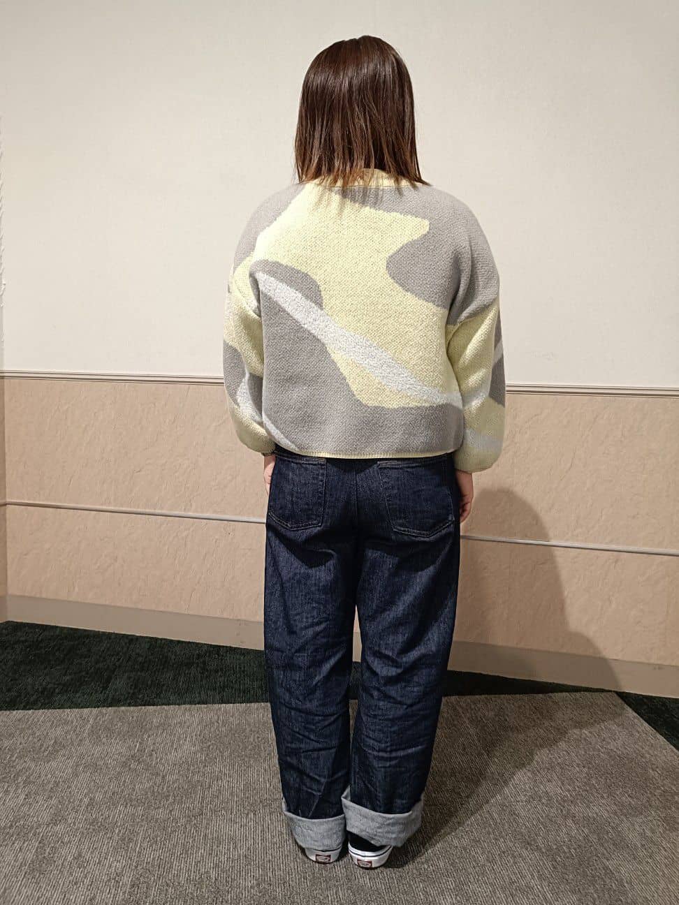 カオリさんの「SHOO･LA･RUE｜【選べる4柄】ダブルZIPで着こなし色々 柄カーディガン」を使ったコーディネート