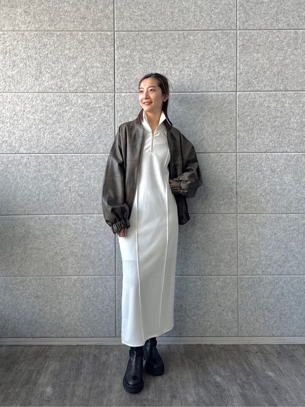 uchi__yamaさんの「CODE A｜【Re】grain zip over blouson」を使ったコーディネート