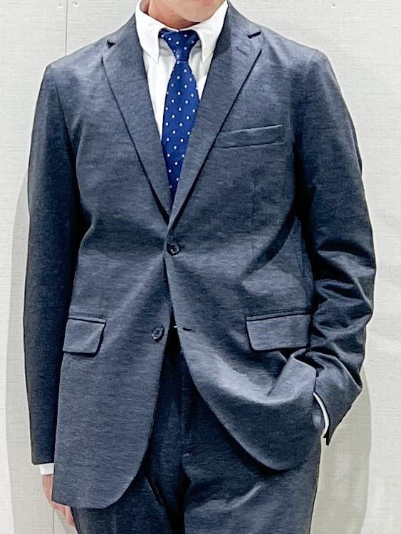 SHI-MAさんの「THE SHOP TK｜【動きやすい、快適ビジネスジャケット】TRジャージ ジャケット　セットアップ可/洗濯機OK/ストレッ」を使ったコーディネート