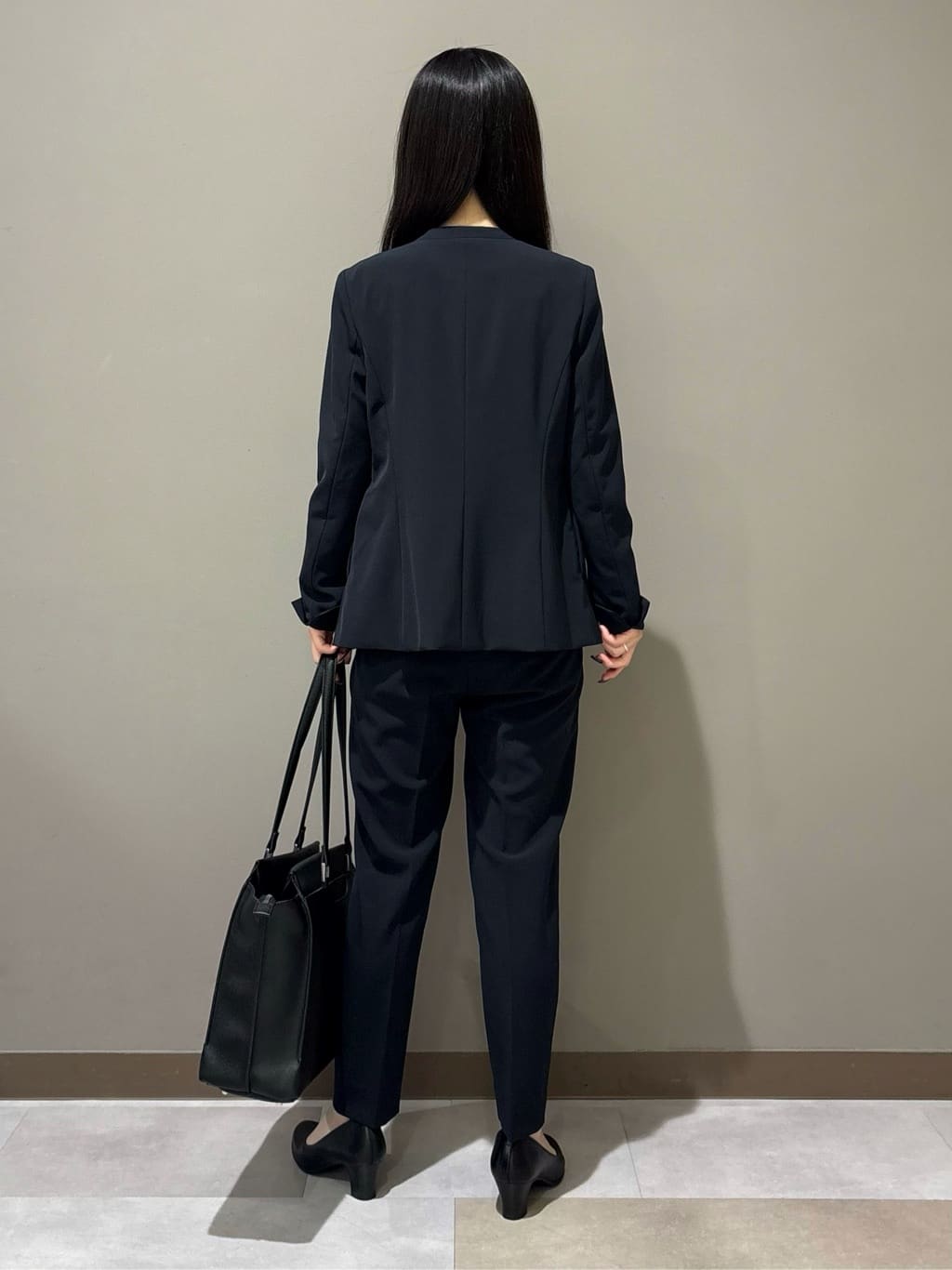 KEIKOさんの「INDIVI｜【通勤／オフィス】タックジョーゼットブラウス」を使ったコーディネート