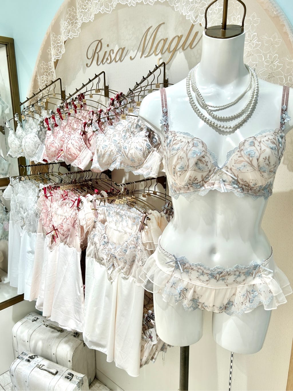 ichiさんの「Risa Magli｜フローチェ ブラジャー (D-F) ＜Sweet Rich（スウィートリッチ）＞」を使ったコーディネート