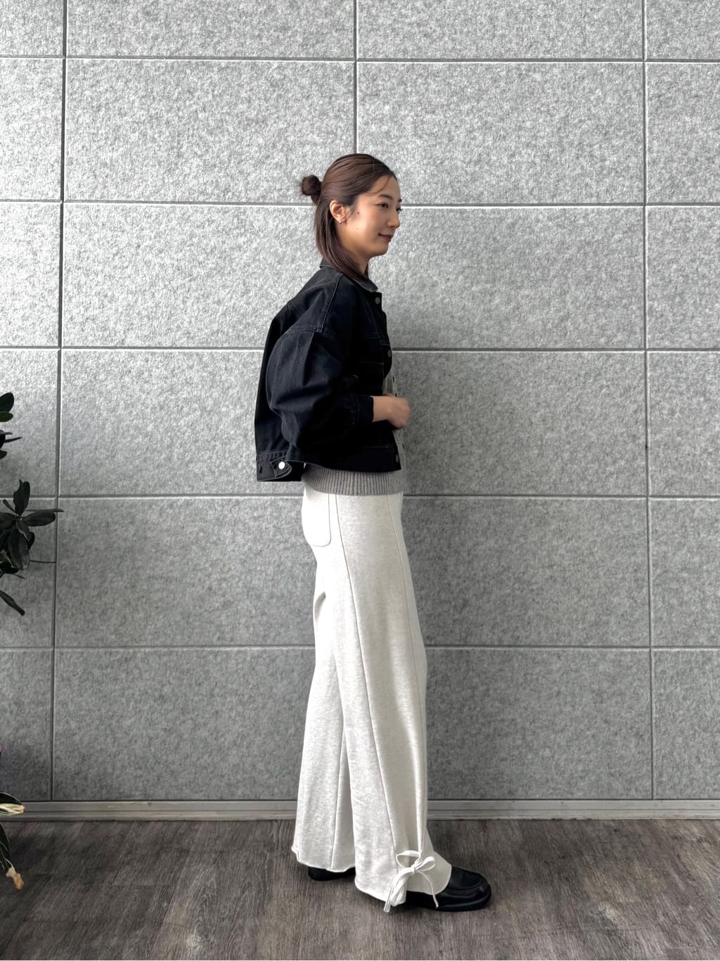 uchi__yamaさんの「CODE A｜puff cardigan」を使ったコーディネート
