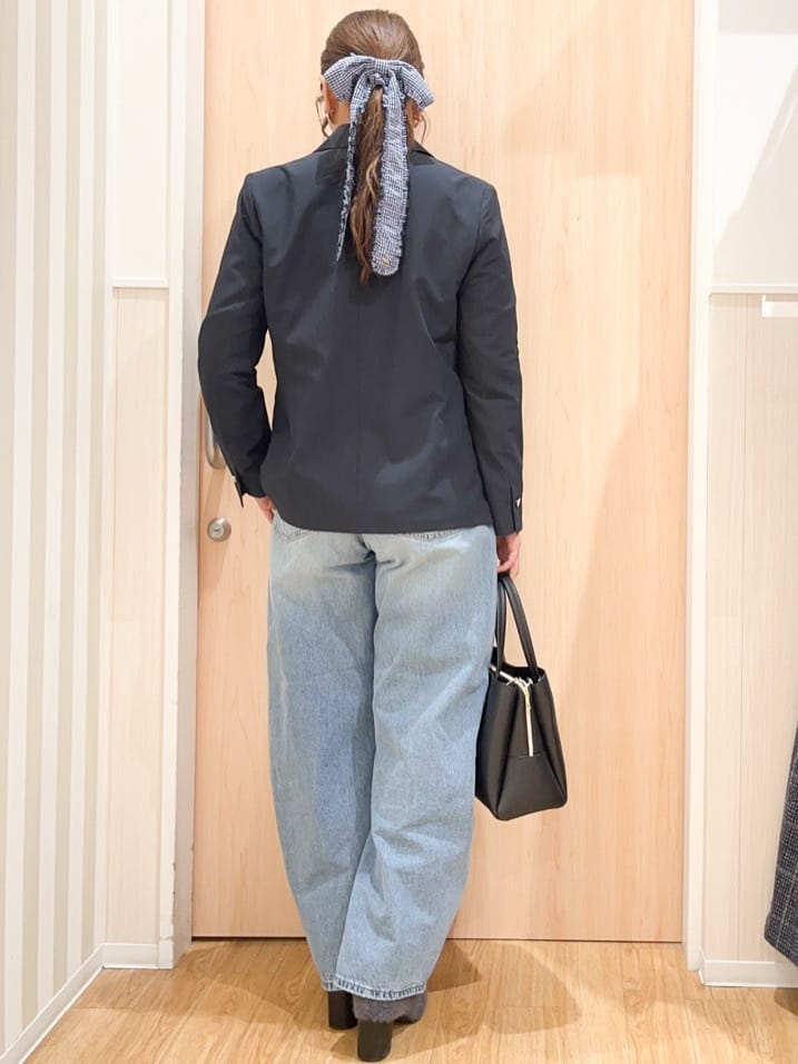 natsumiさんの「SHOO･LA･RUE｜【セットアップ可/S-LL/洗濯機可】マニッシュに決まる ダブルブレストジャケット」を使ったコーディネート