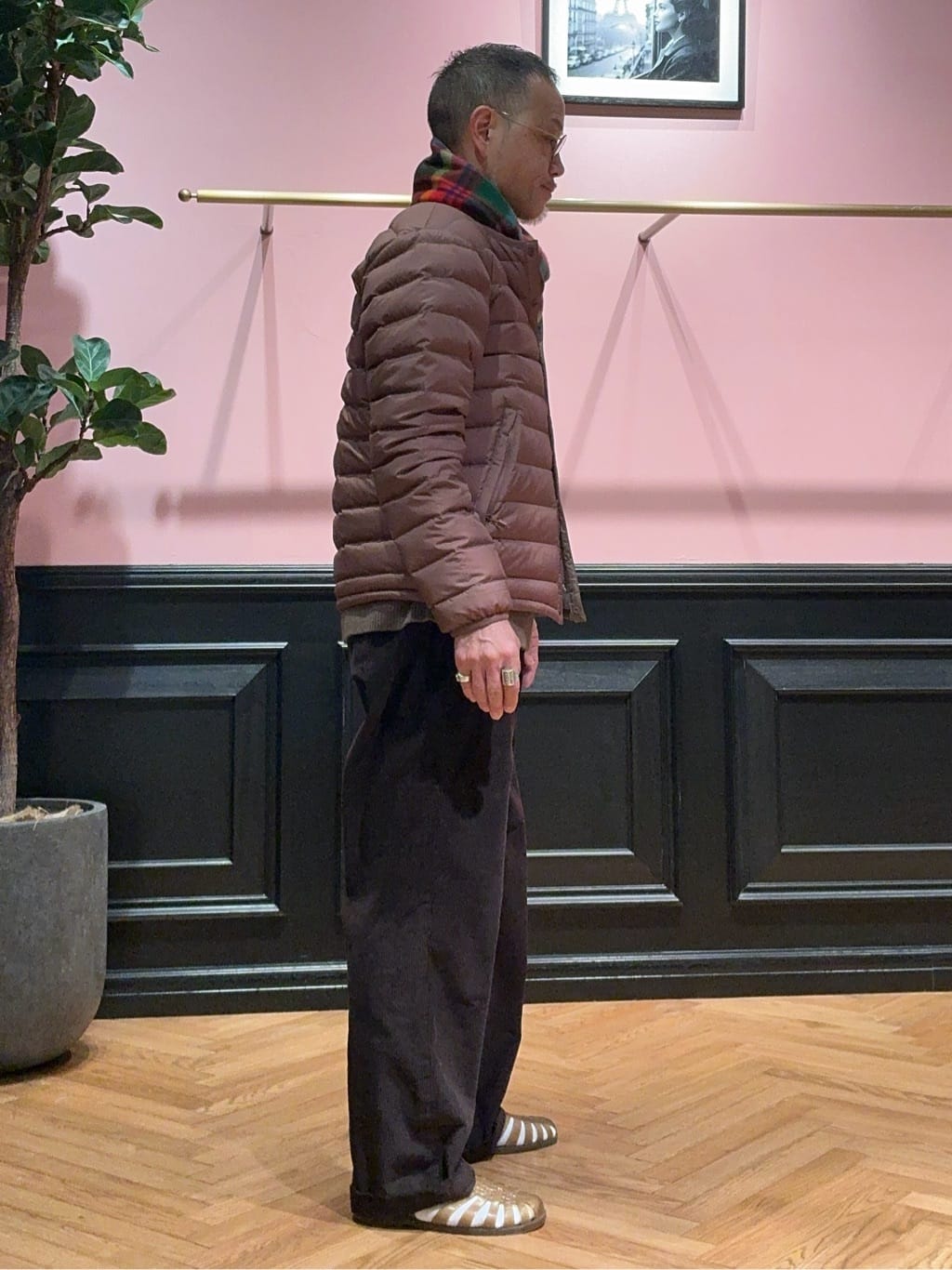 torigoeさんの「DRESSTERIOR｜◆DANTON（ダントン）INNER DOWN CREWNECK JACKET｜ジャケット」を使ったコーディネート
