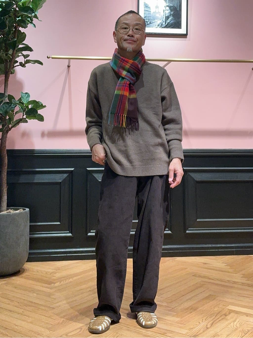 torigoeさんの「DRESSTERIOR｜◆【干場義雅&times;DRESSTERIOR】ウールカシミヤニット」を使ったコーディネート