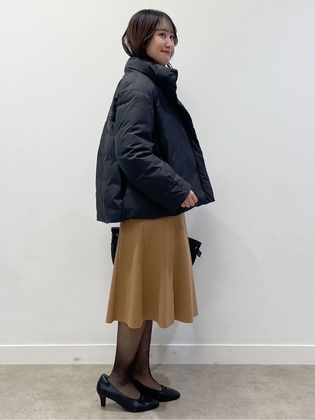 yukariさんの「Reflect｜【すっきりシルエット】ショート丈ダウンコート」を使ったコーディネート