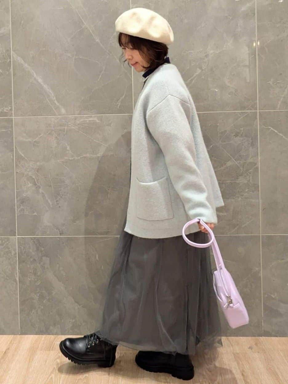 mamさんの「OPAQUE.CLIP｜【軽量／長さ調整可能】スクエアミニショルダーバッグ」を使ったコーディネート
