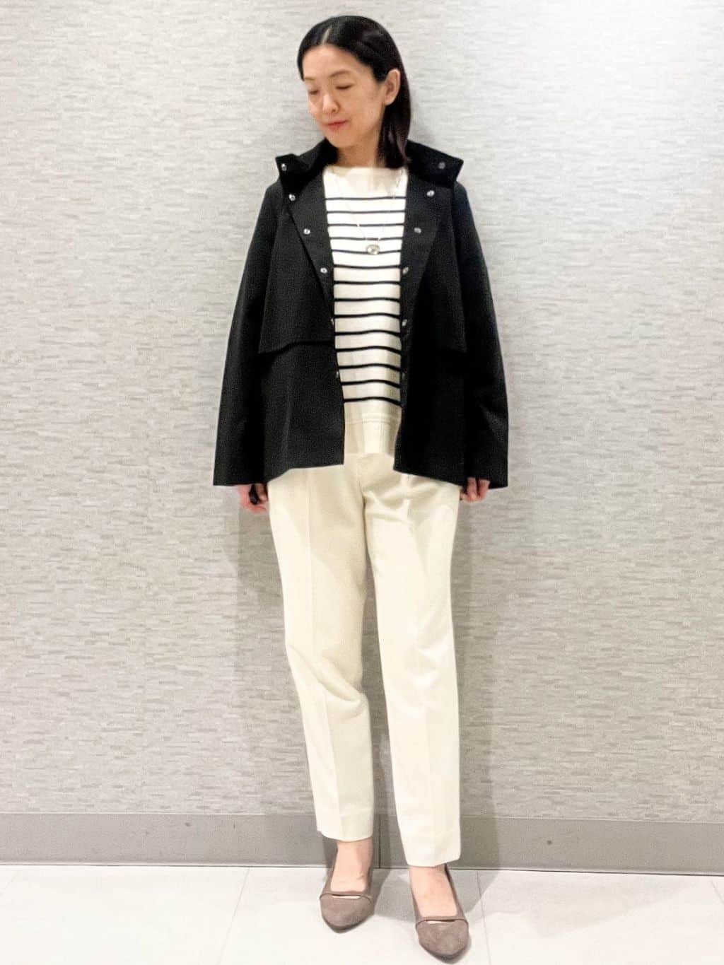 marikoさんの「Reflect｜【すっきり見え／フード取り外し可／通勤におすすめ◎】ライティアウター」を使ったコーディネート