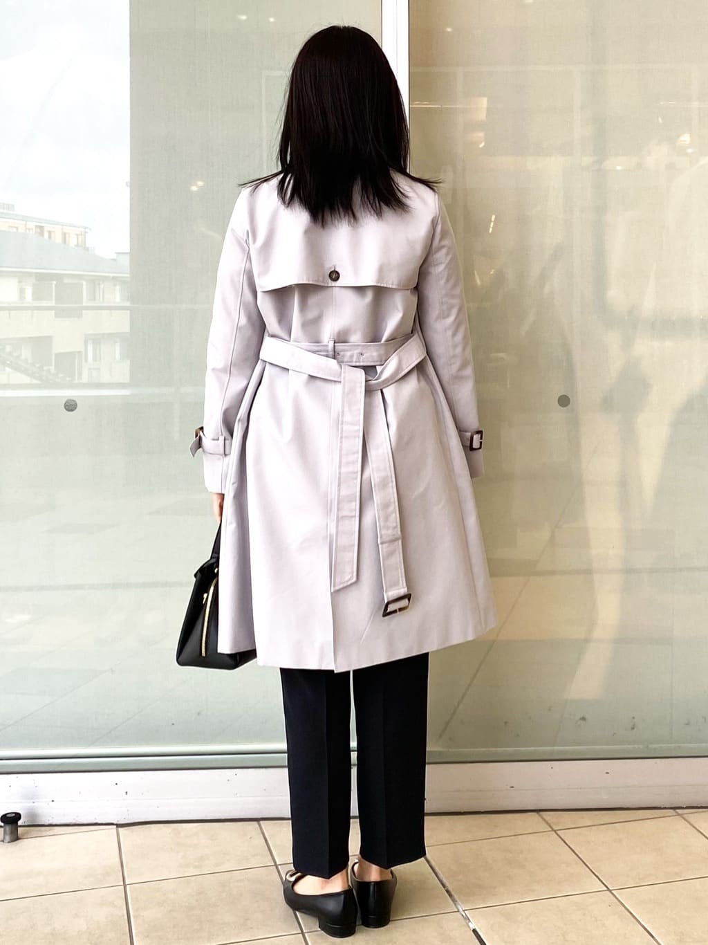 Jeanさんの「OPAQUE.CLIP｜撥水トレンチコート【洗濯機OK／花粉対応】《XS～3L》」を使ったコーディネート
