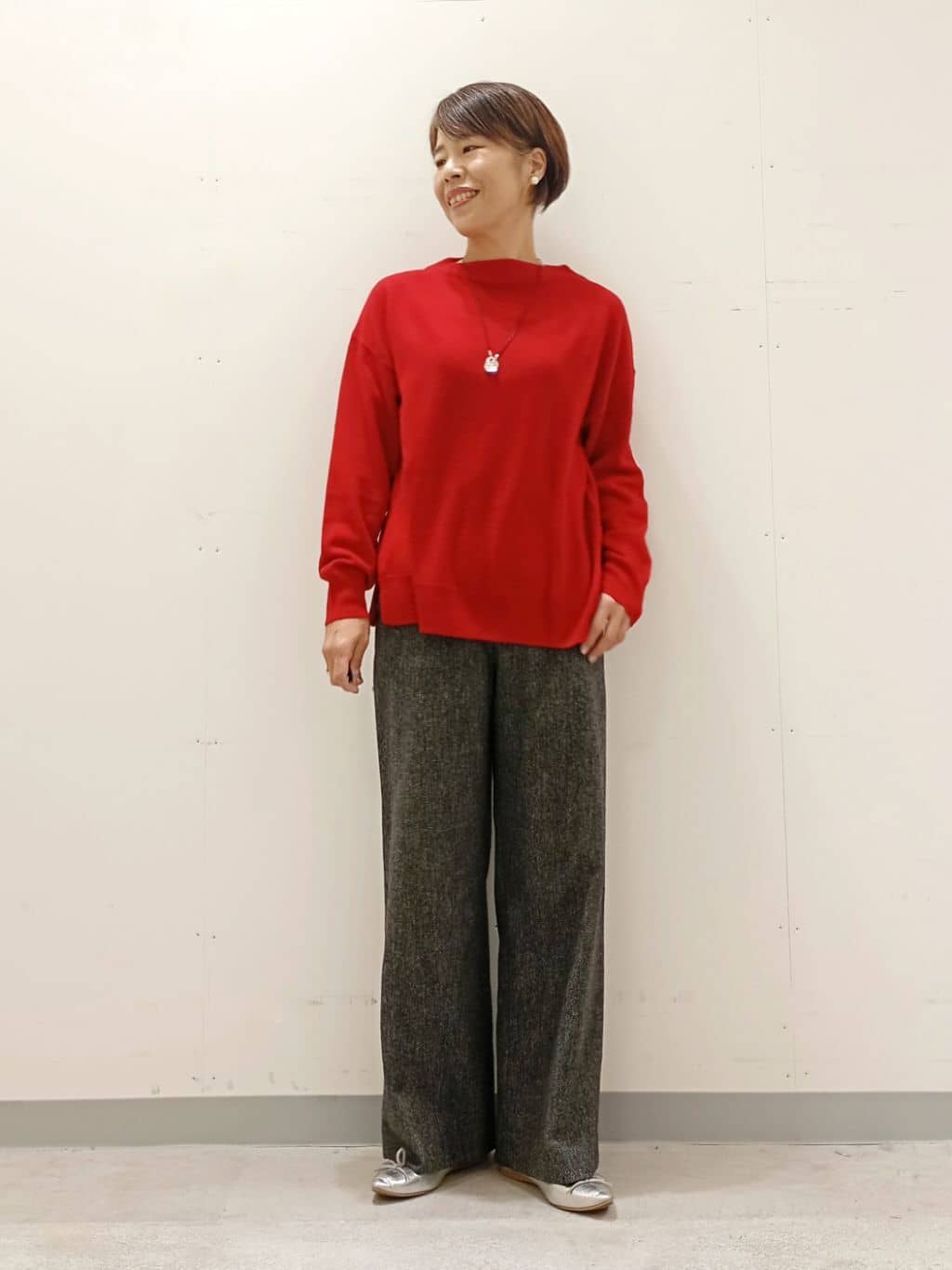 Kさんの「INDIVI｜【名品／撥水／抗菌防臭】ロング丈リサイクルダウンコート」を使ったコーディネート